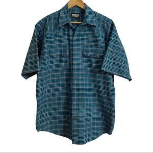 Resistol Rodeo Gear Western Short Sleeve  Shirt L